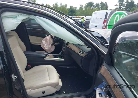 2014 Mercedes-Benz E 350 4Matic из США, поврежденный, VIN WDDHF8JB1EB052321